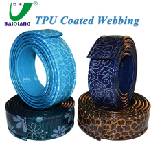 Wholesale Waterproof TPU Coated Printed Rolls Nylon Webbing Pet Leashes for Pet Dog Collar