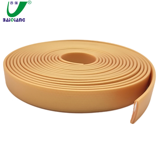 Cheap Anti-slip 10mm Silicone Coated Elastic Polyester Webbing for Collar and Leash