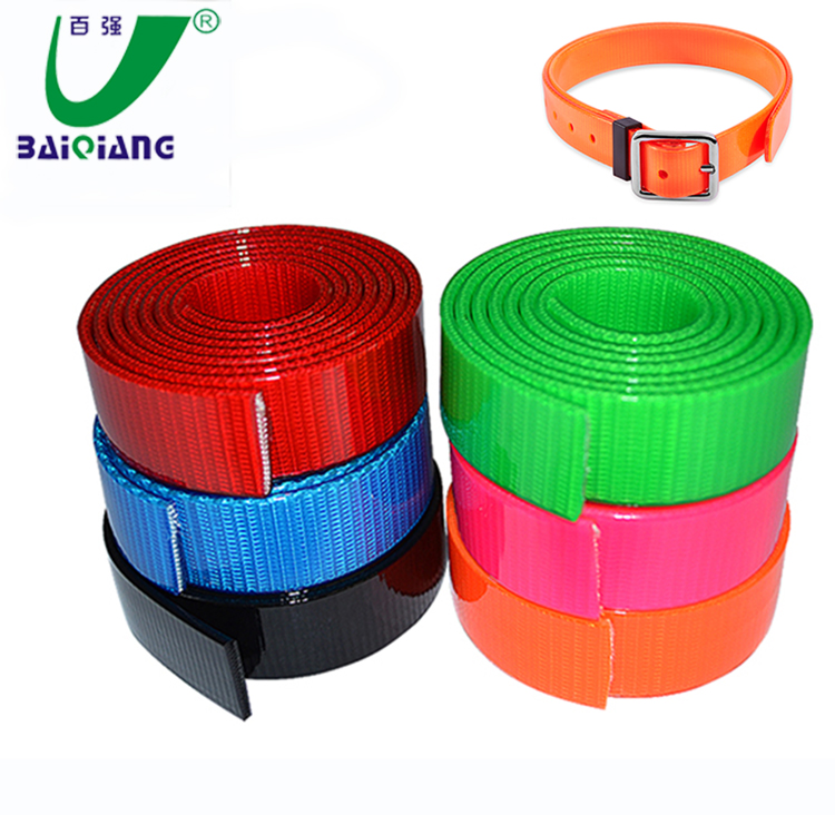 6mm and 8mm Casual Cotton Label Nylon Canvas Belt Webbing Silicon Printing Webbing