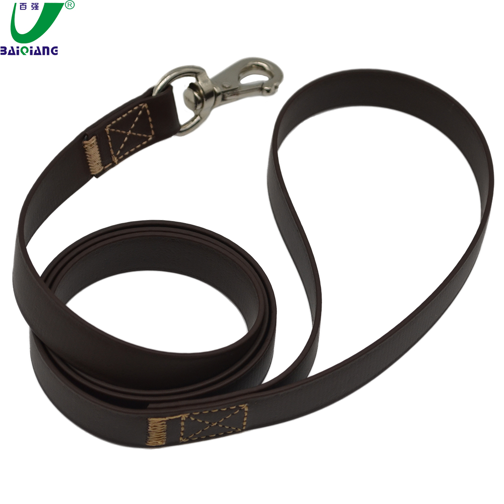 Brown Plastic Polyester webbing Smart Magnetic Dog Leash Handle Dog Show Lead