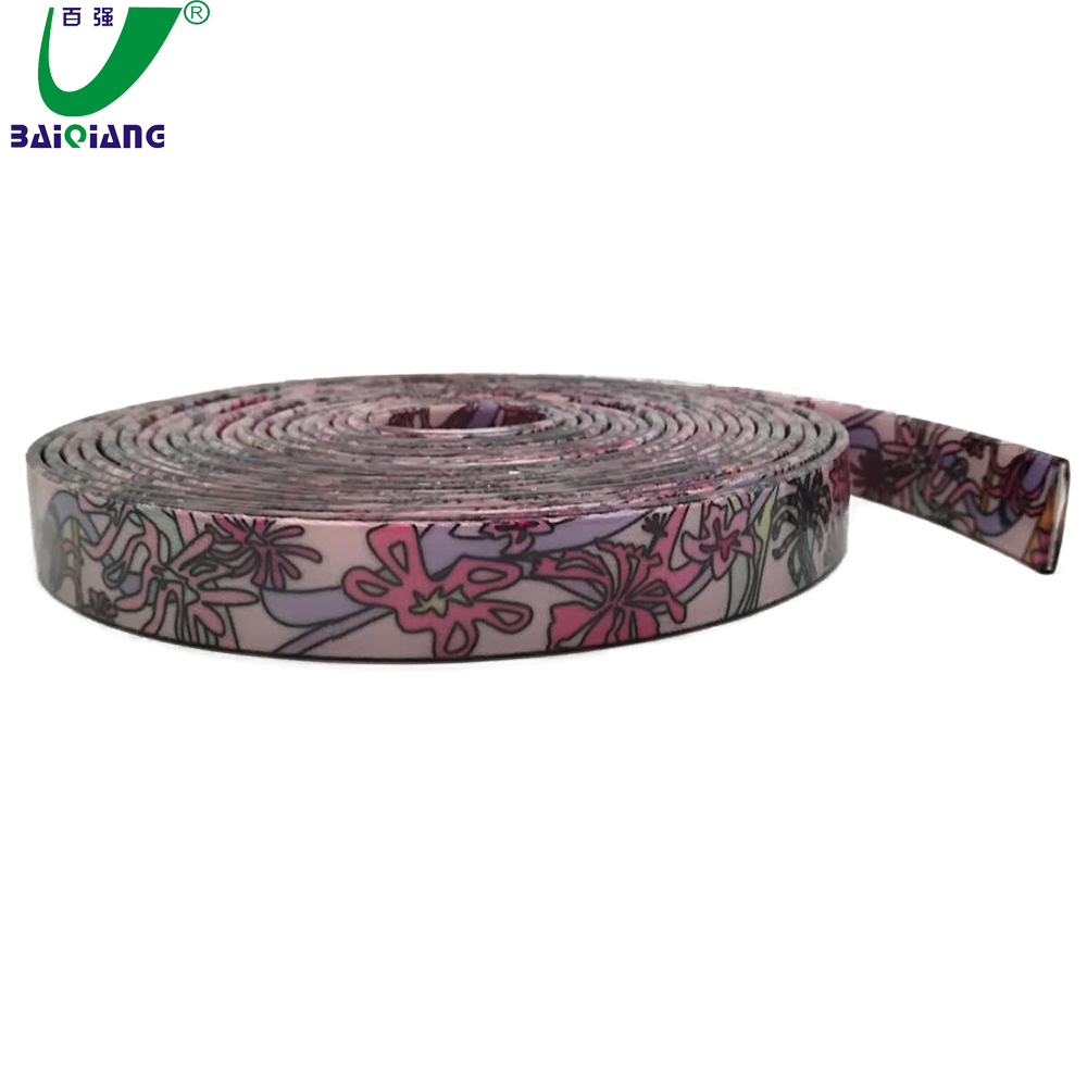 Fashionable Protective Shield TPU Coated Encapsulated Webbing For Pet Chain Leash