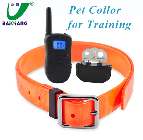 2018 New Product High Quality Dog Slave Shock Metal Buckle Collar Hunting Dog Collar